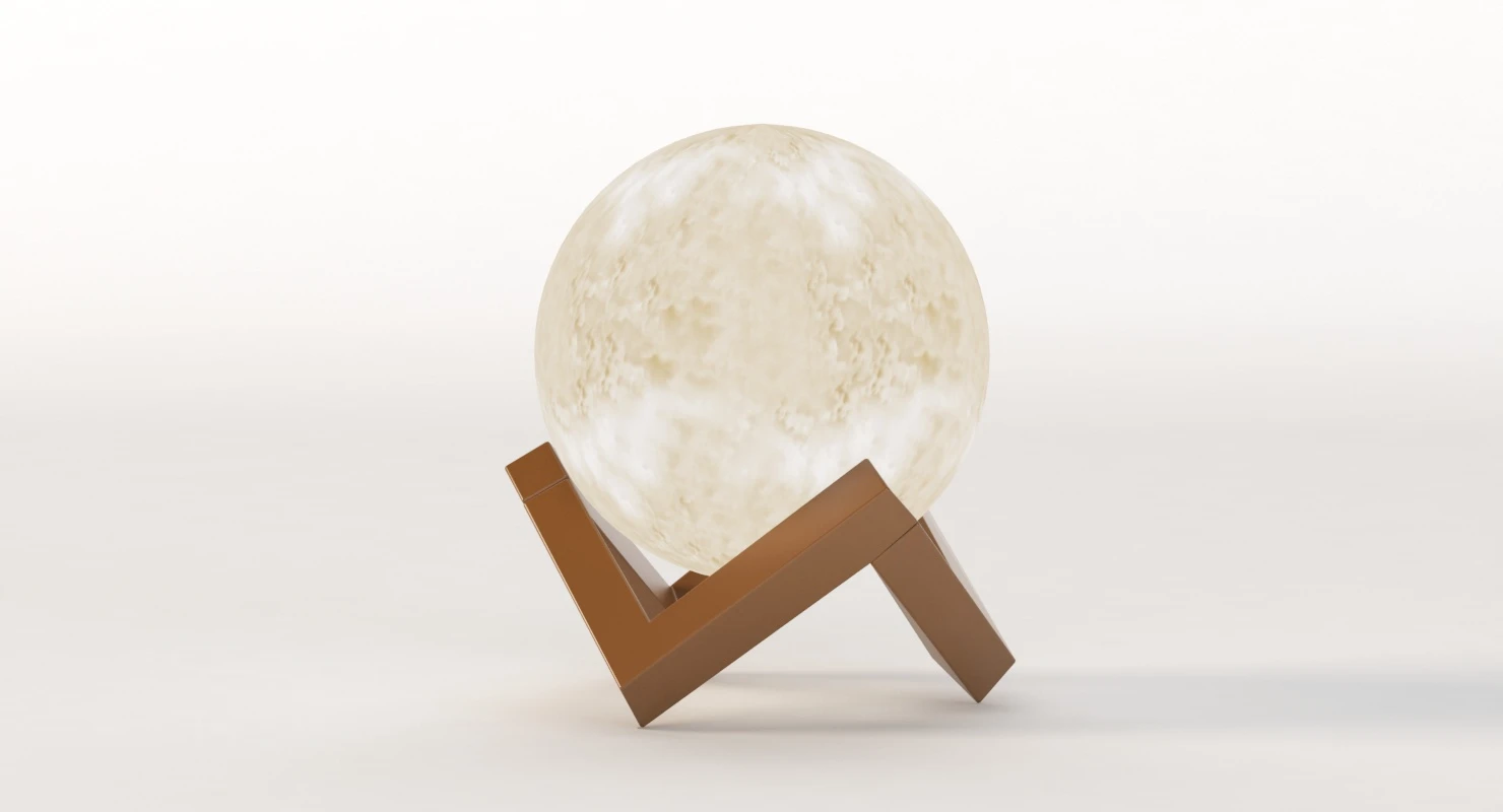 Moon Night Light Table Centerpiece Decoration By Ehobroc 3D Model_08