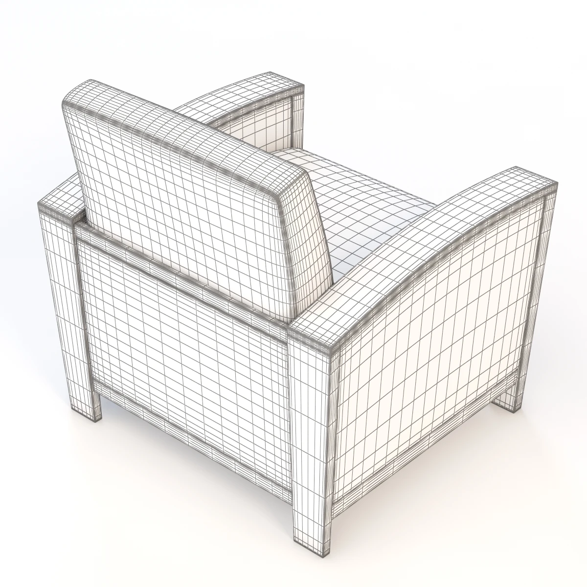 Nemschoff Franklin Lounge Chair Seating 3D Model_017
