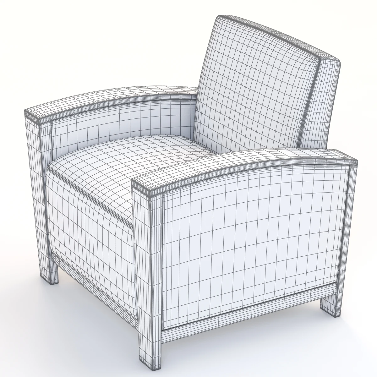 Nemschoff Franklin Lounge Chair Seating 3D Model_013