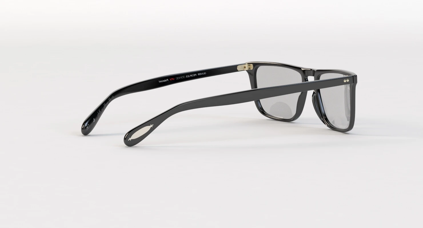 Oliver Peoples Bernardo Black Midnight Express Polar Sunglass 3D Model_06