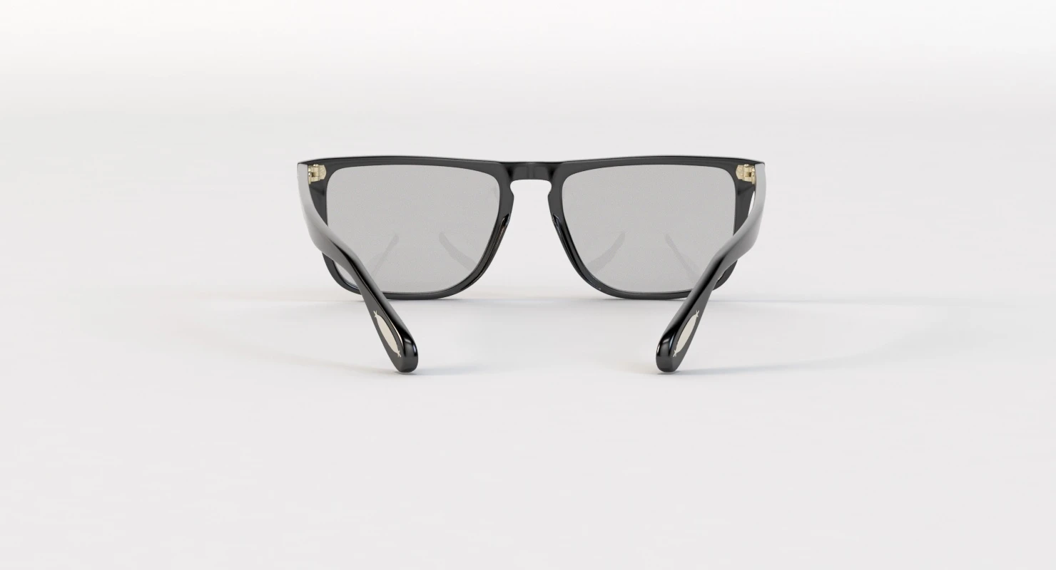 Oliver Peoples Bernardo Black Midnight Express Polar Sunglass 3D Model_07