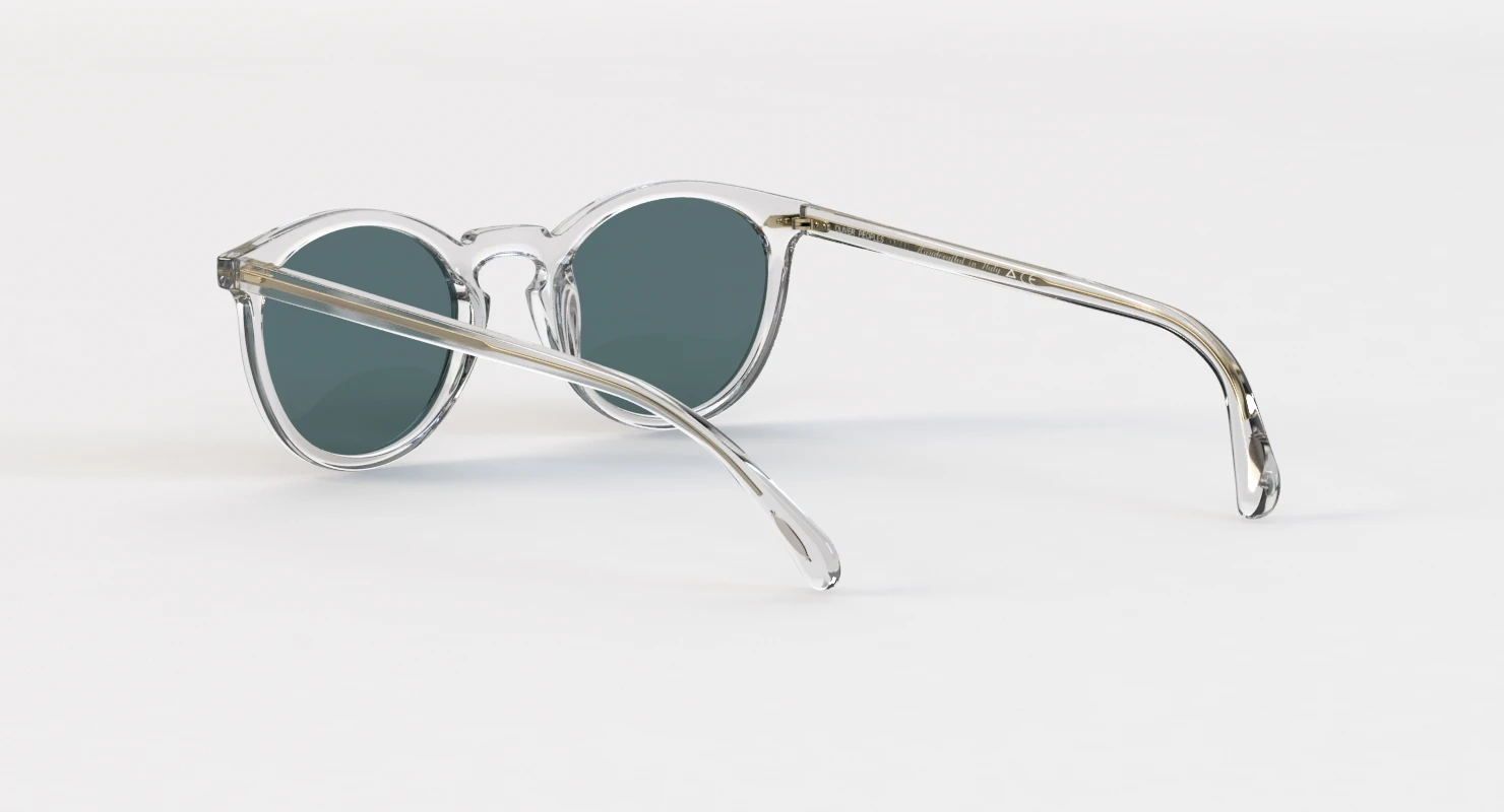 Oliver Peoples Gregory Peck 47 Sun Crystal Indigo Photochromic Sunglass 3D Model_08