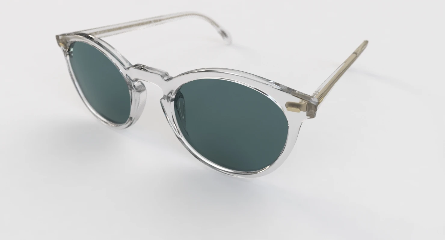 Oliver Peoples Gregory Peck 47 Sun Crystal Indigo Photochromic Sunglass 3D Model_03