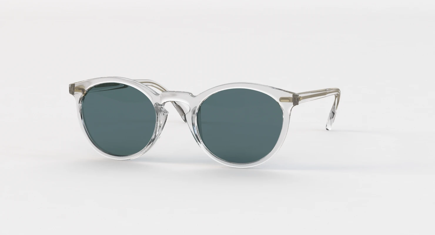 Oliver Peoples Gregory Peck 47 Sun Crystal Indigo Photochromic Sunglass 3D Model_010