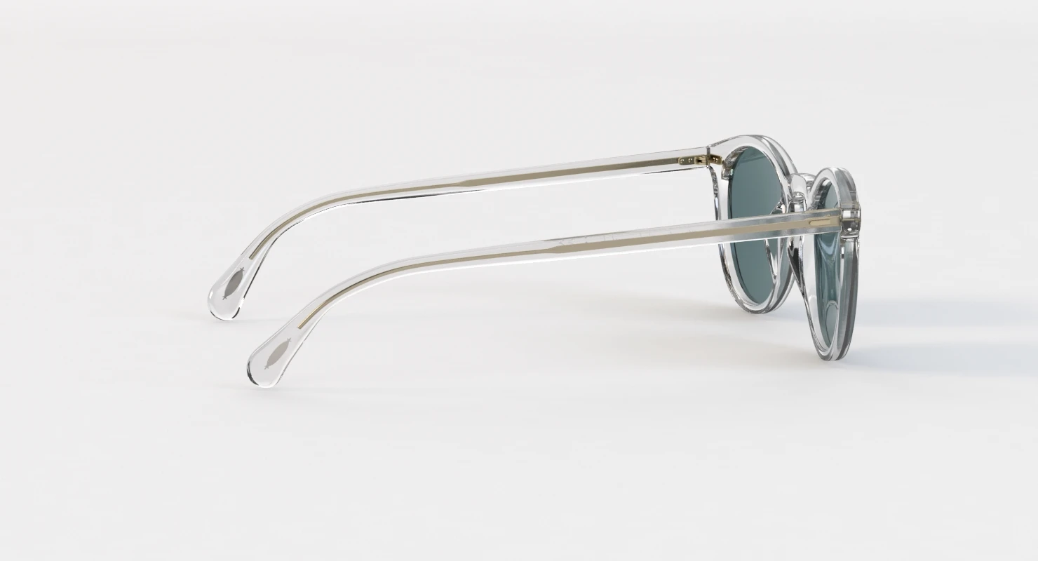 Oliver Peoples Gregory Peck 47 Sun Crystal Indigo Photochromic Sunglass 3D Model_06