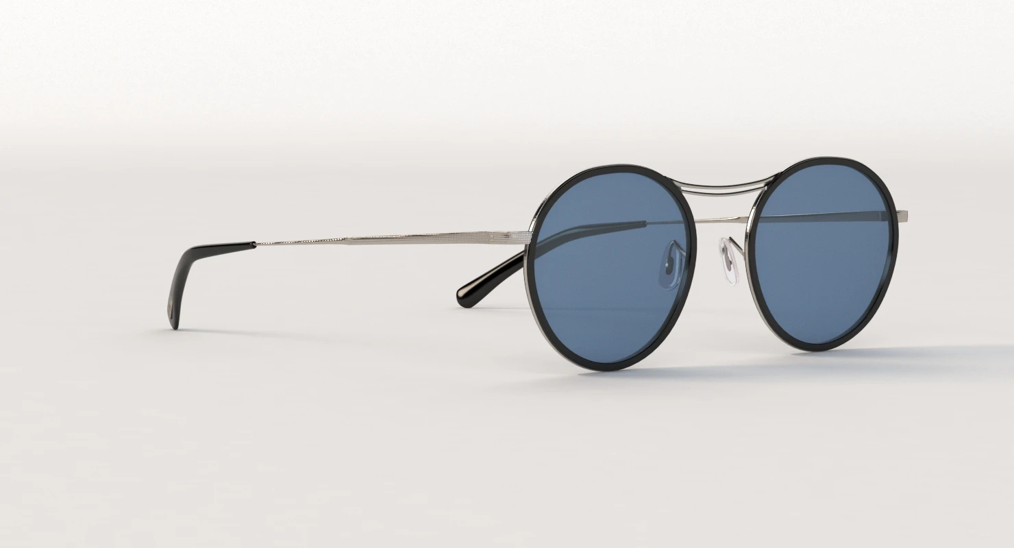 Oliver Peoples Mp 3 30th Sunglass 3D Model_04