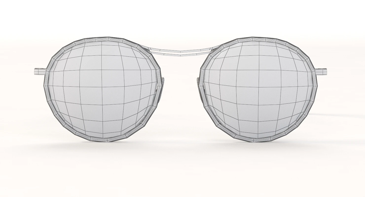 Oliver Peoples Mp 3 30th Sunglass 3D Model_010