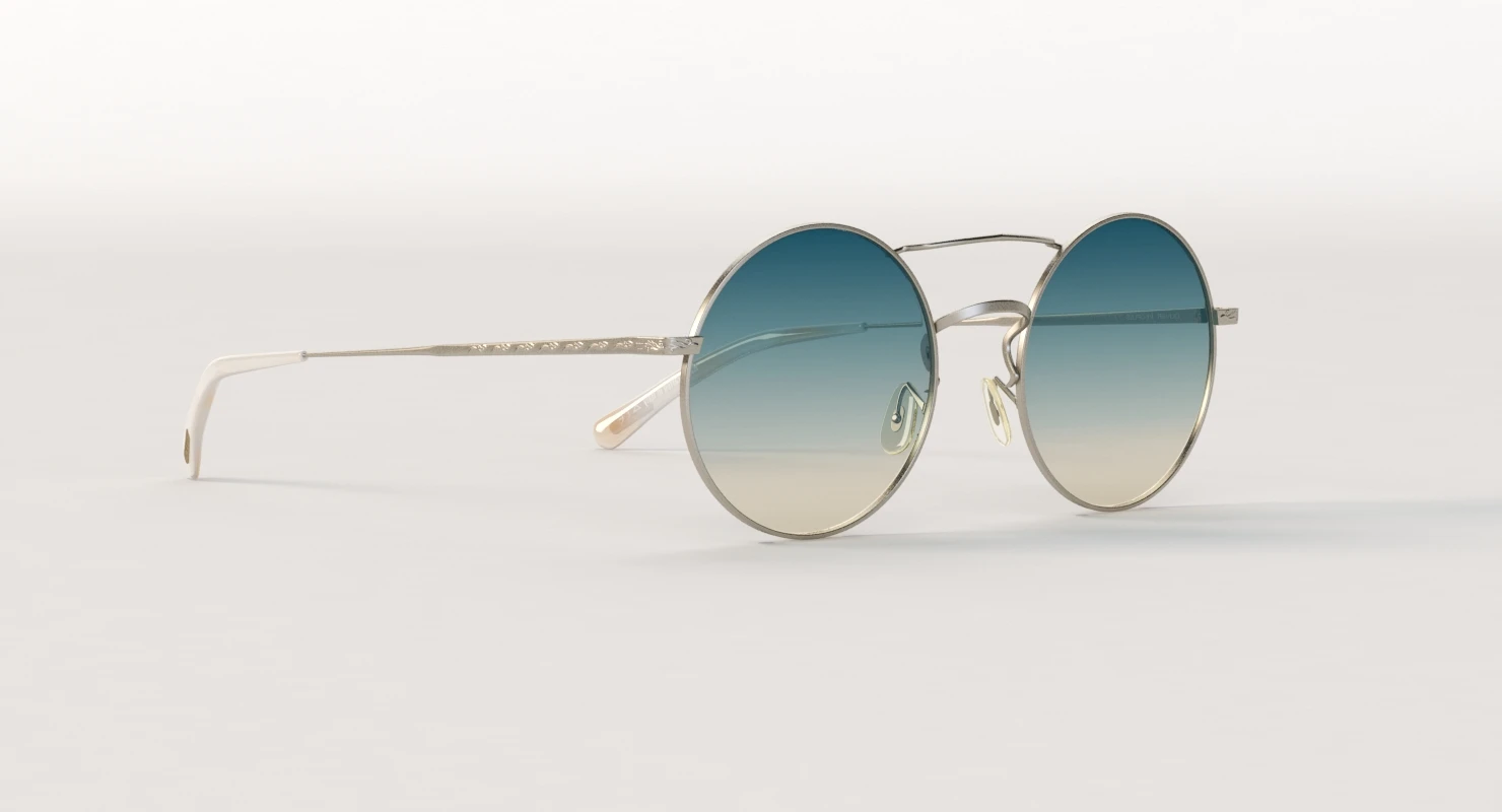 Oliver Peoples Nickol Luxury Sunglass 3D Model_04