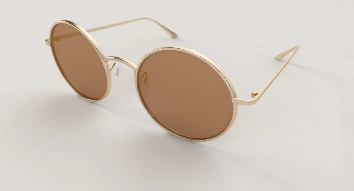 Oliver Peoples The Row After Midnight Sunglass 3D Model_03