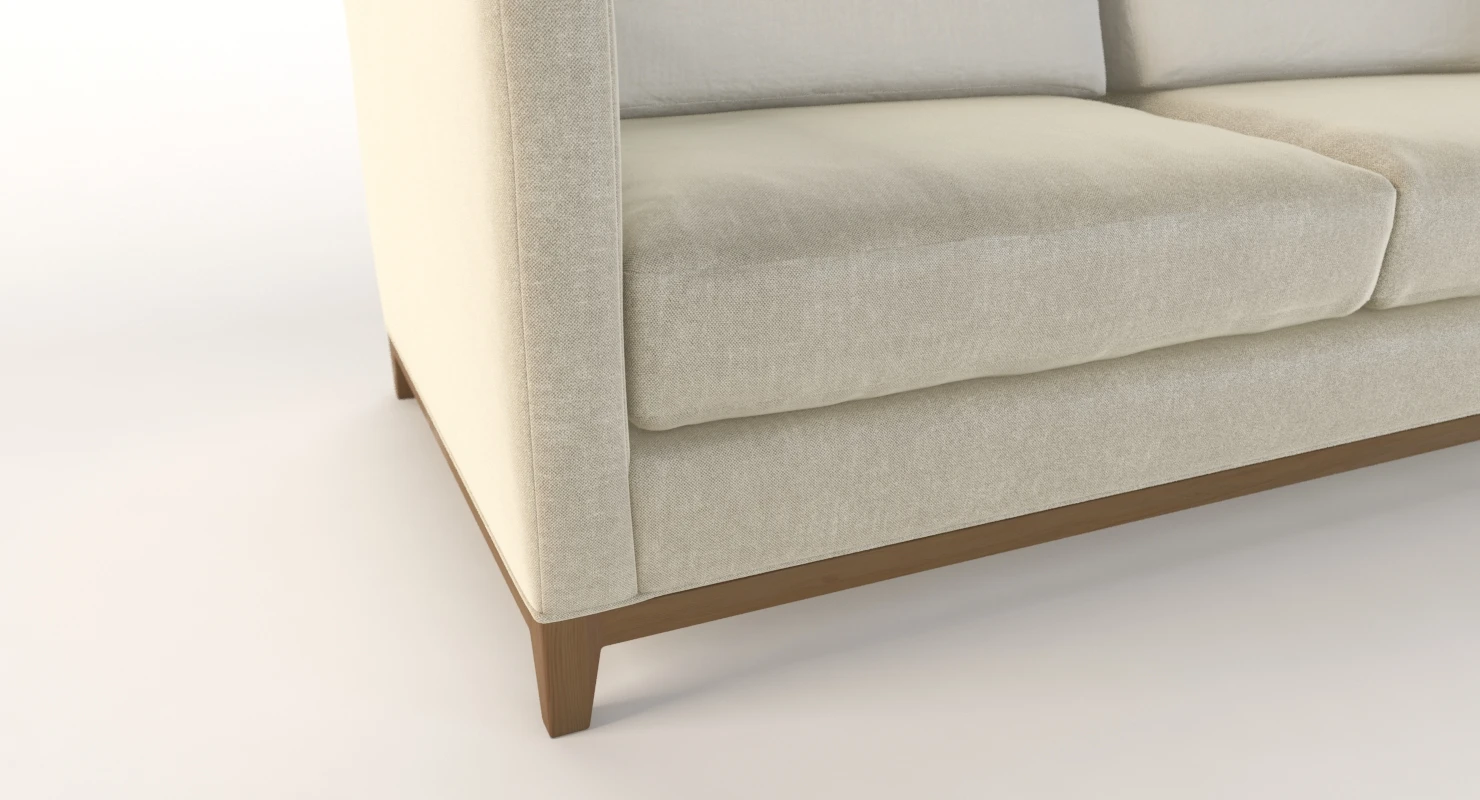 Crate and Barrel Taraval Two Seater Sofa 3D Model_03