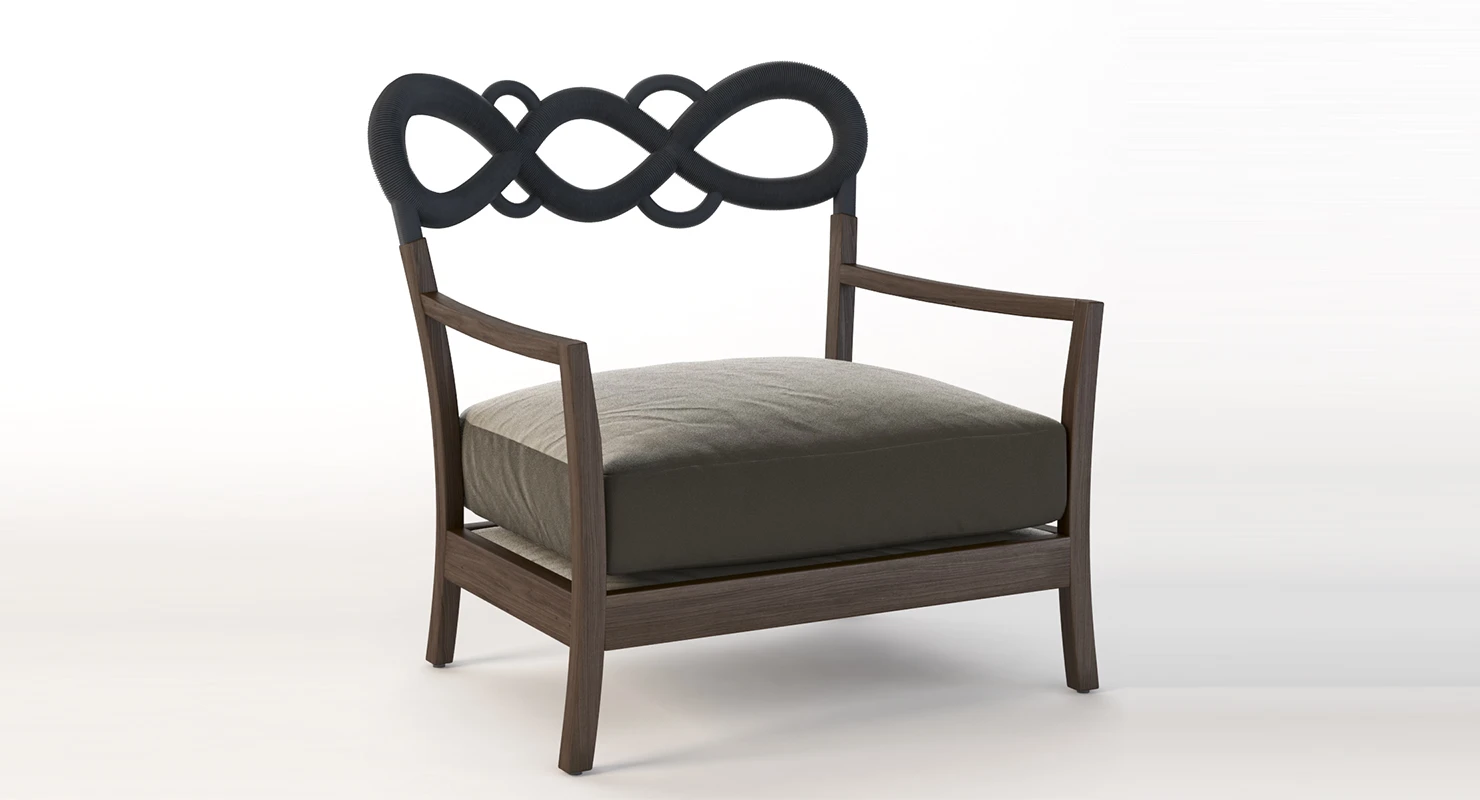Renda Lounge Chair 3D Model_01