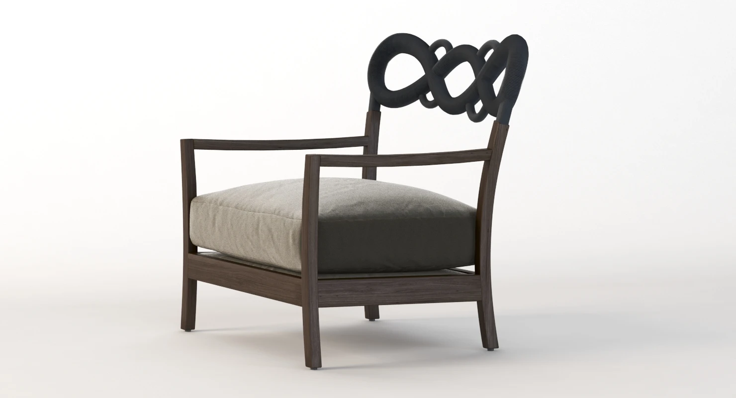 Renda Lounge Chair 3D Model_08