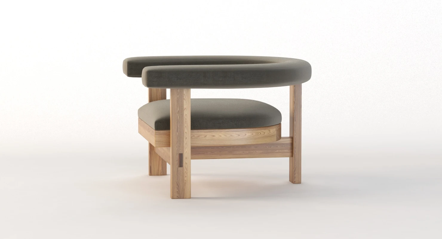 Silla Pista Lounge Chair By Jorge L Cruzata 3D Model_08