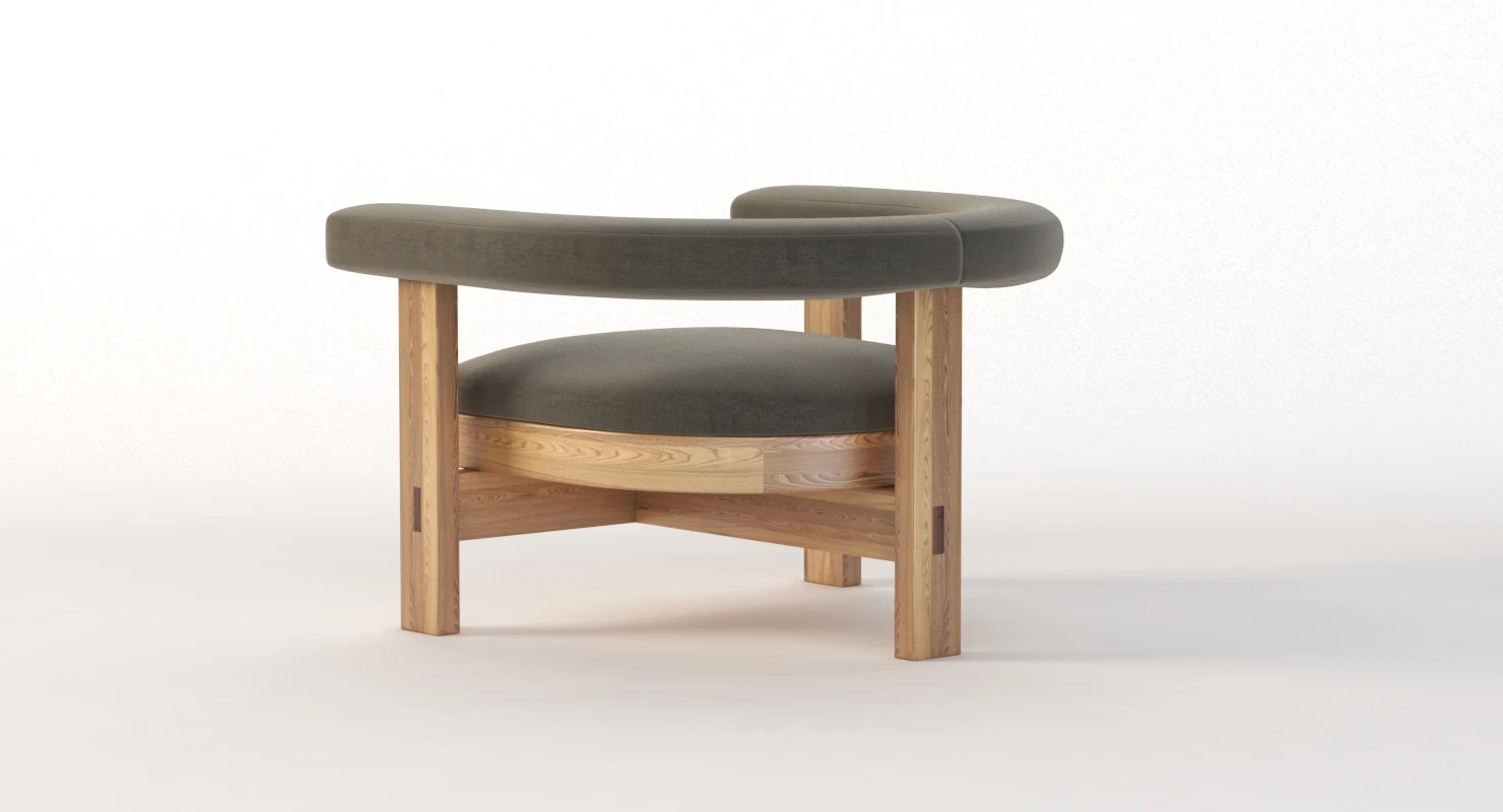 Silla Pista Lounge Chair By Jorge L Cruzata 3D Model_07