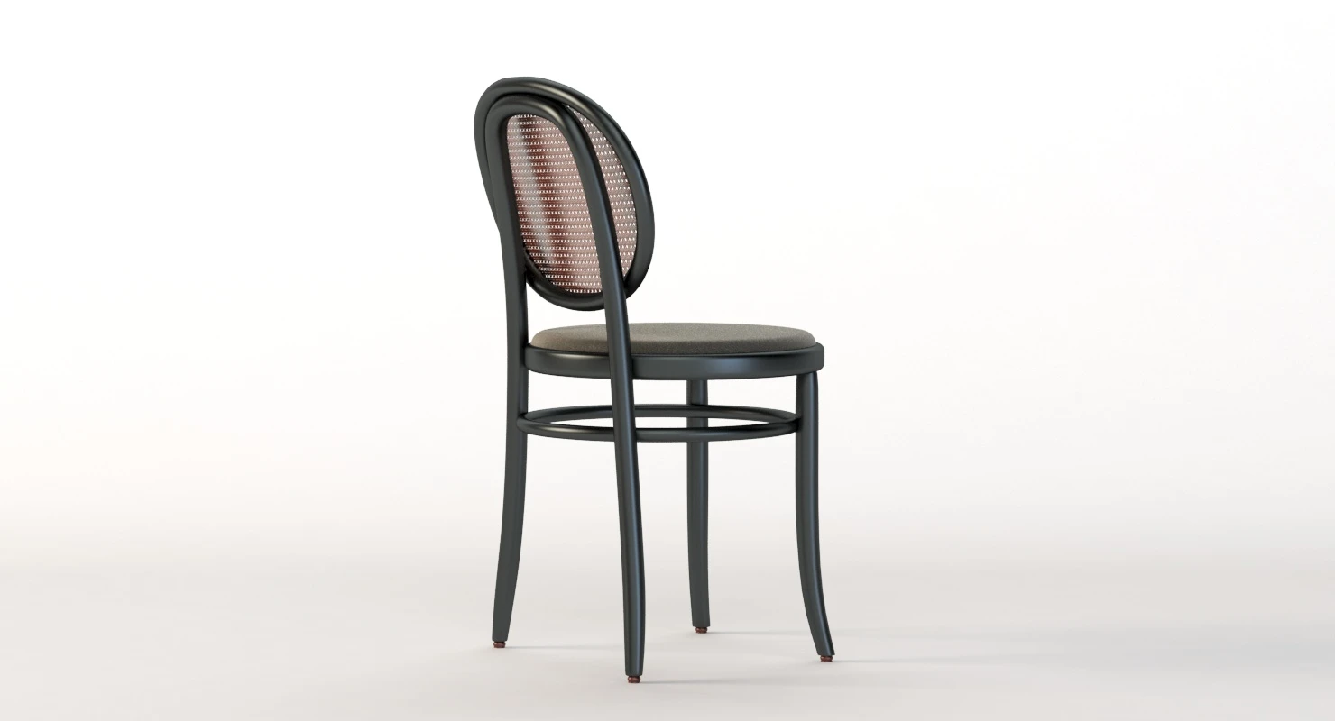 The N.0 Front Chair for Gebruder Thonet Vienna 3D Model_06