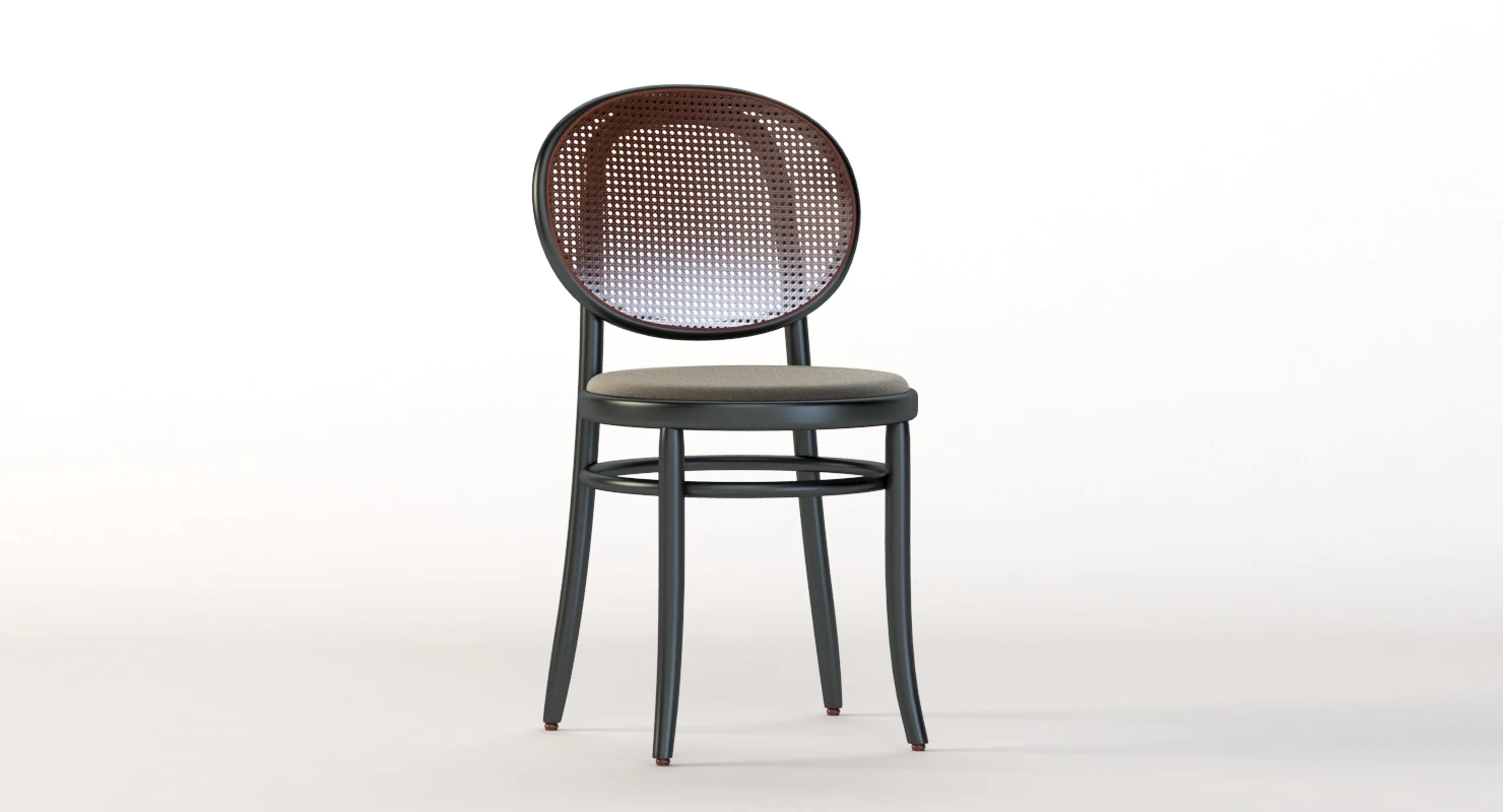 The N.0 Front Chair for Gebruder Thonet Vienna 3D Model_04