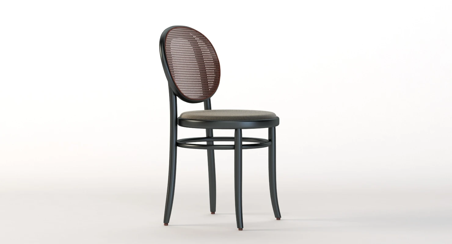 The N.0 Front Chair for Gebruder Thonet Vienna 3D Model_05