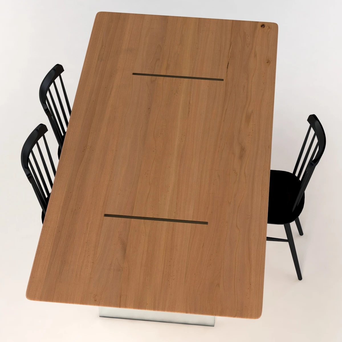 Tonelli Tavolante Dining Table with Chair 3D Model_04