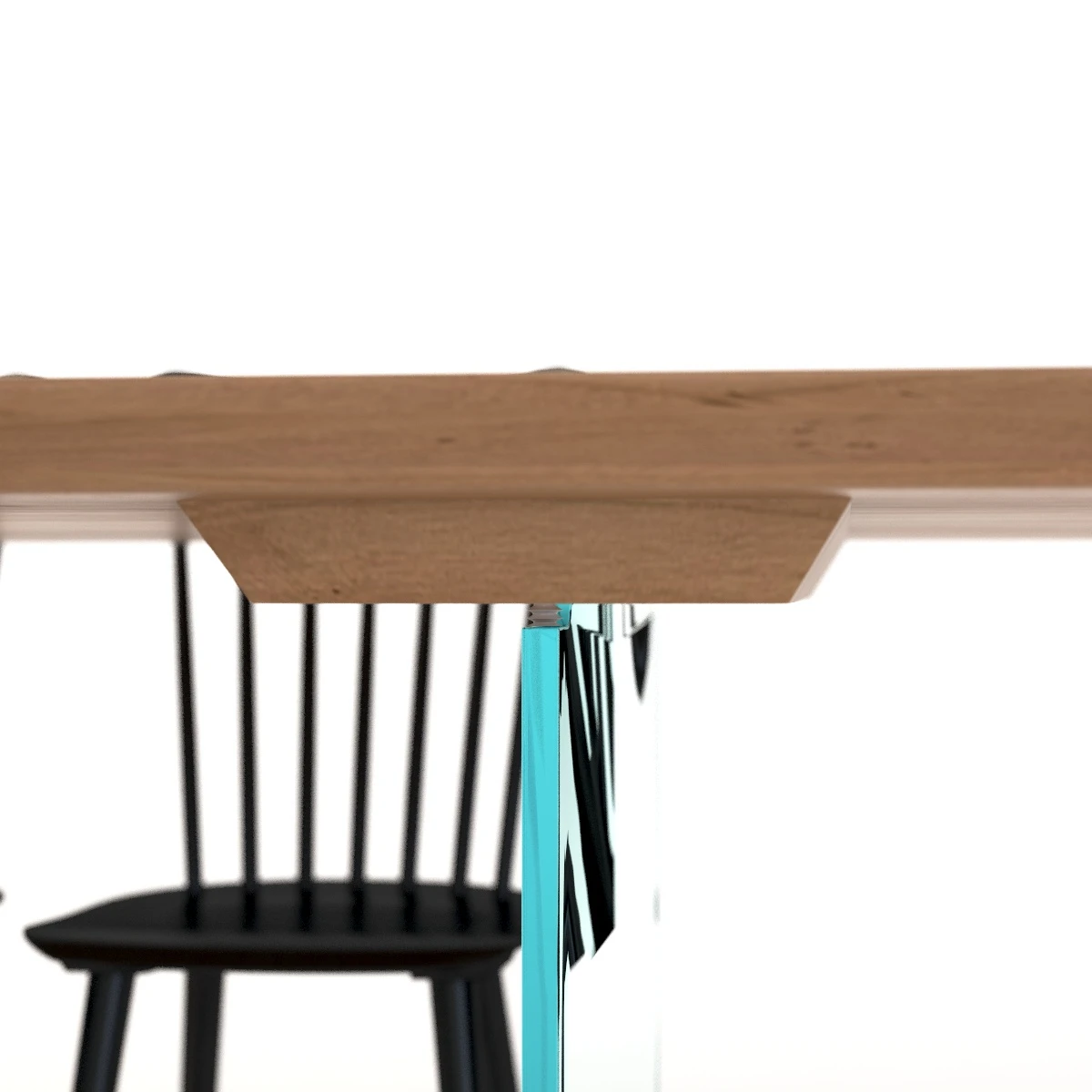 Tonelli Tavolante Dining Table with Chair 3D Model_09