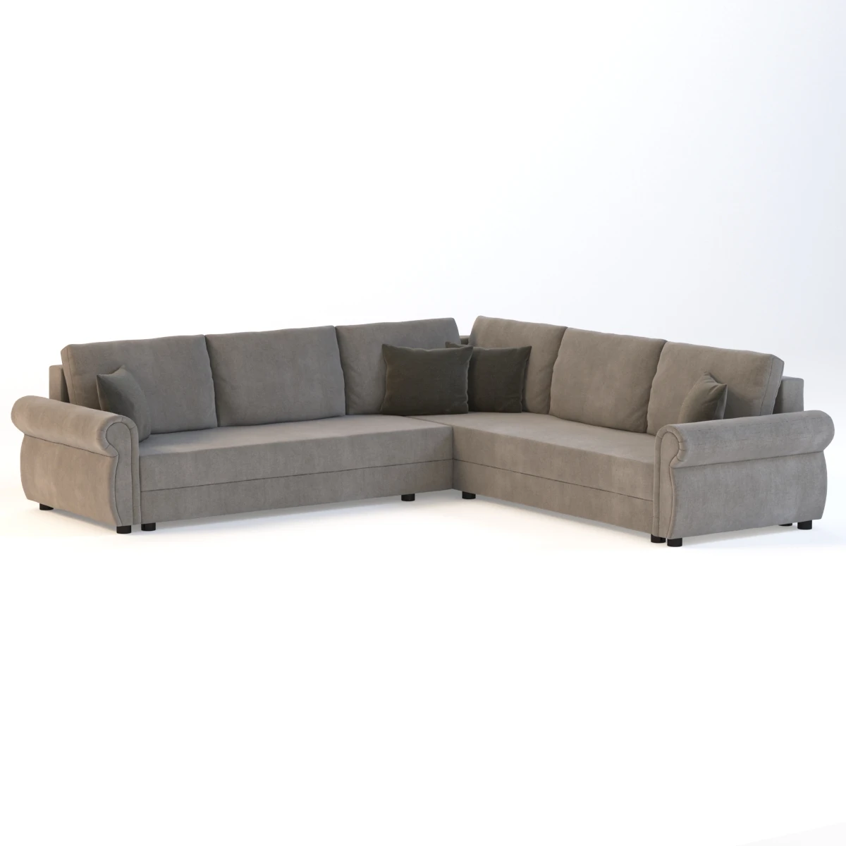 Anafesto Sectional Sofa 3D Model_01