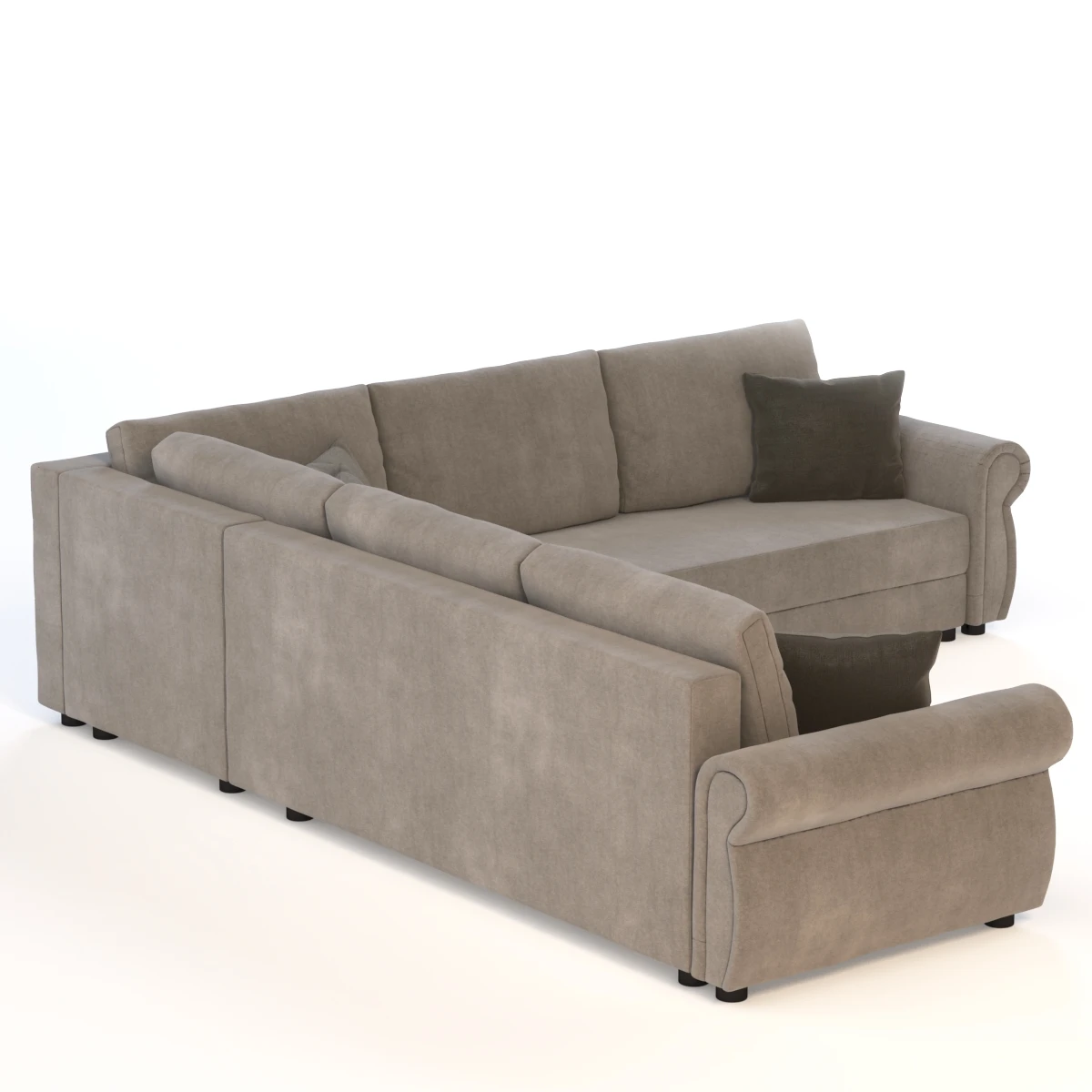 Anafesto Sectional Sofa 3D Model_03