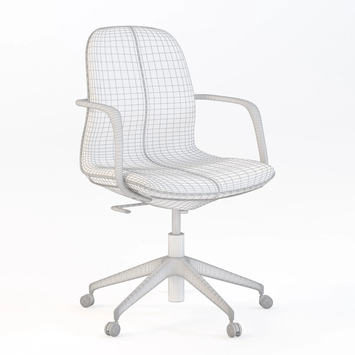 IKEA Langfjall Chair 3D Model_09