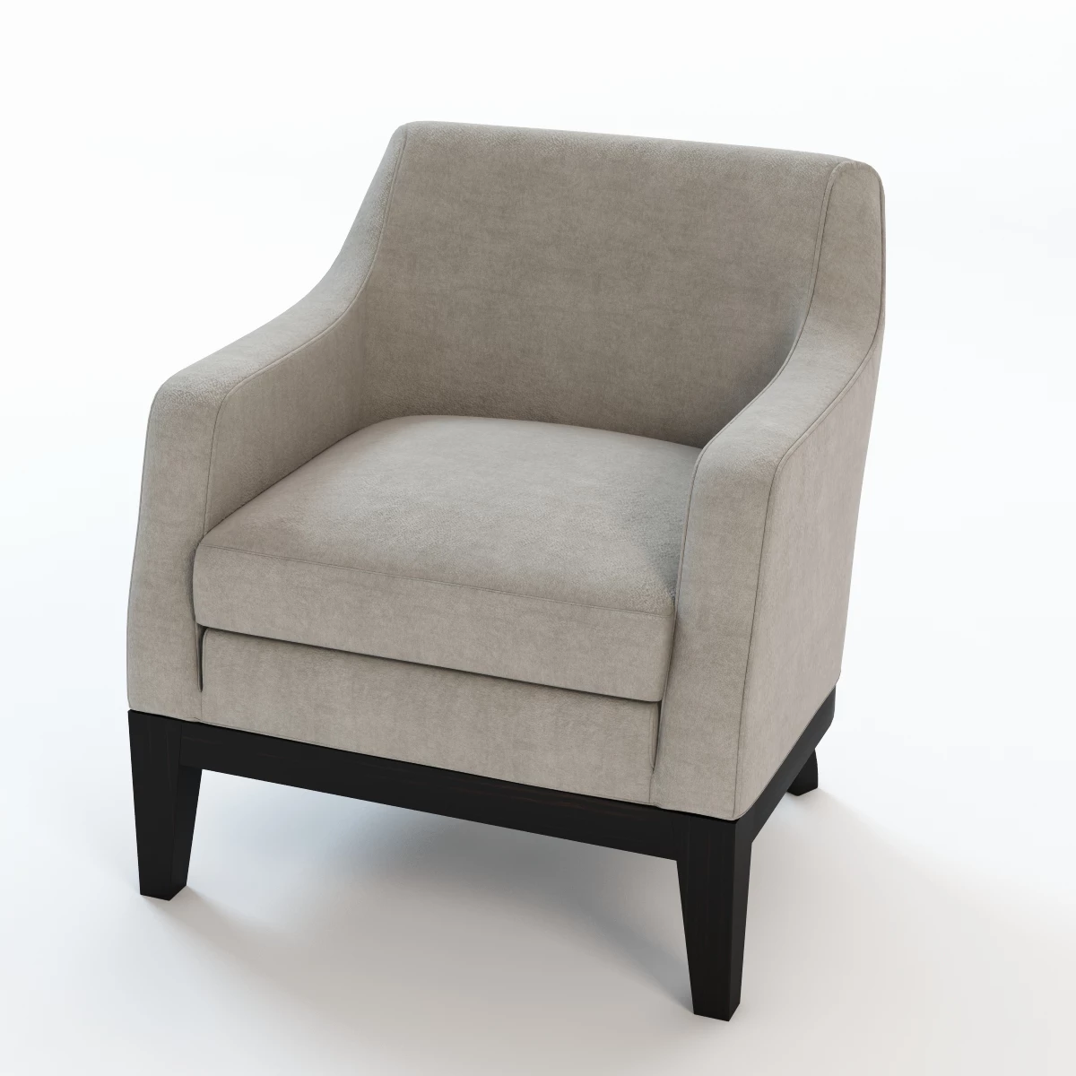 Aziza Armchair 3D Model_03