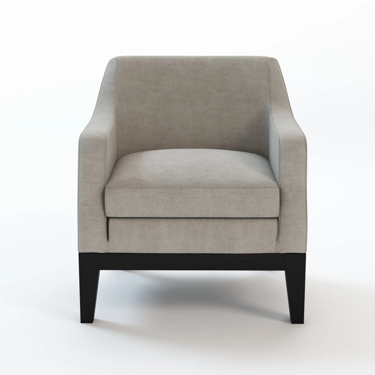 Aziza Armchair 3D Model_01