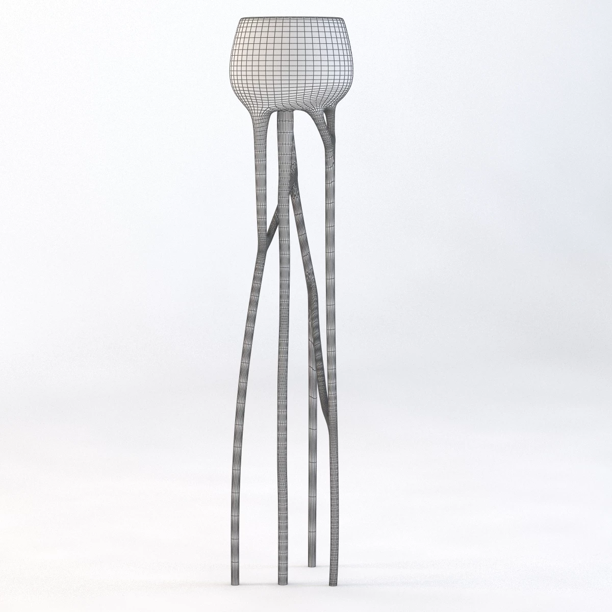 Charles Travelyan Floor Lamp 3D Model_07