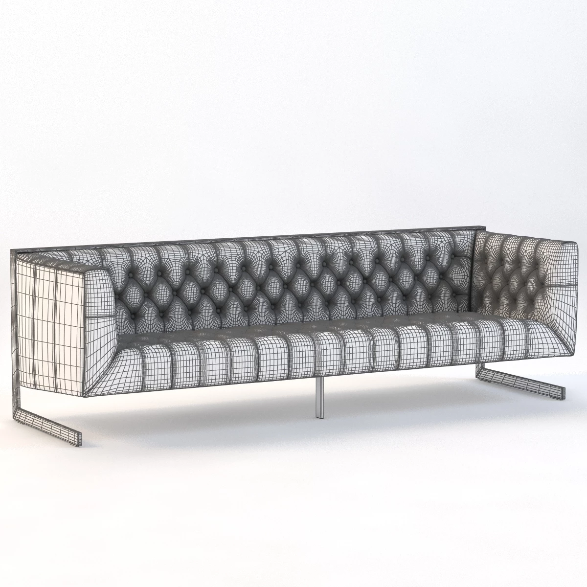 Club Viper Sofa By Sunpan Modern 3D Model_09