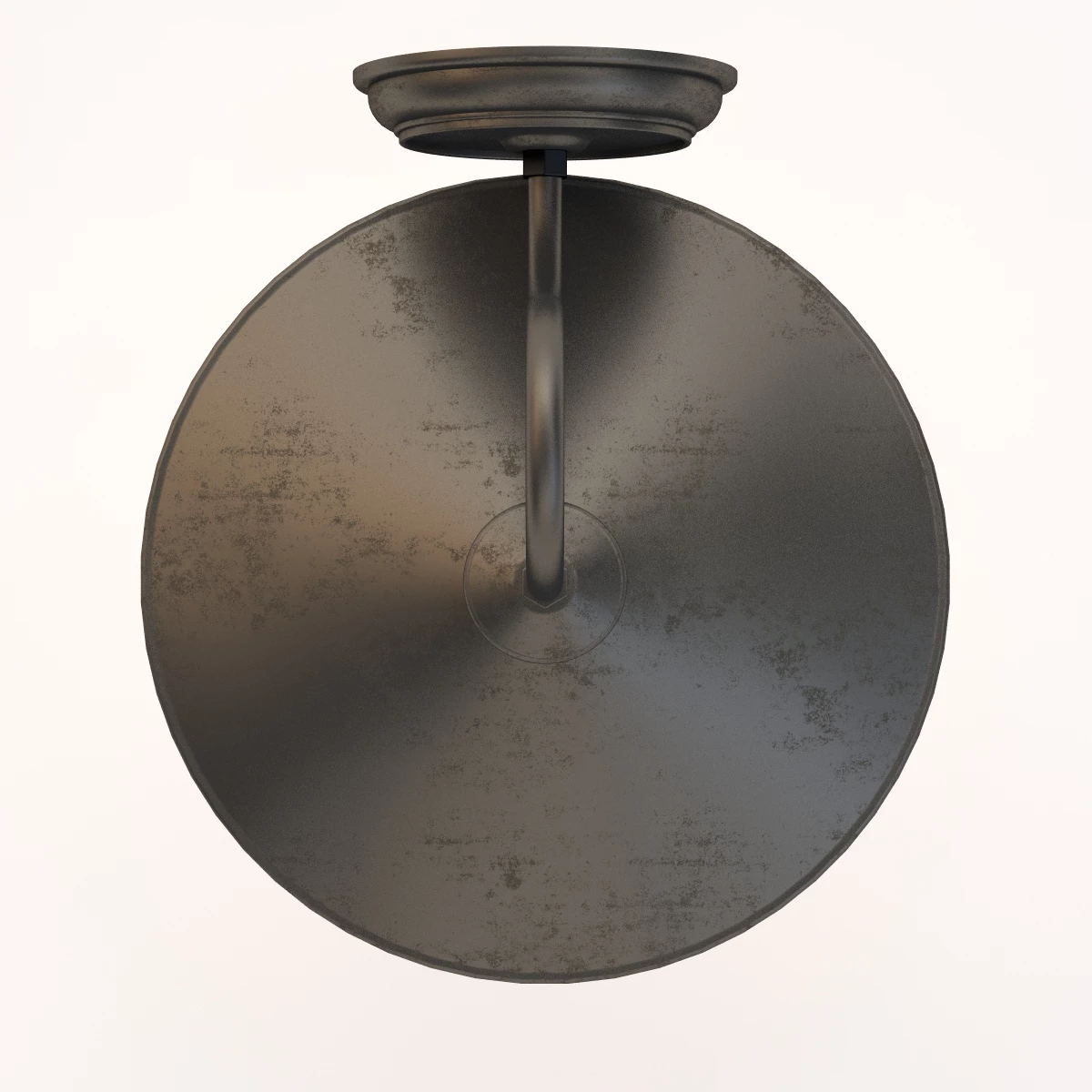 Detail Brooklyn 12in Wide Bronze Wall Sconce 3D Model_06