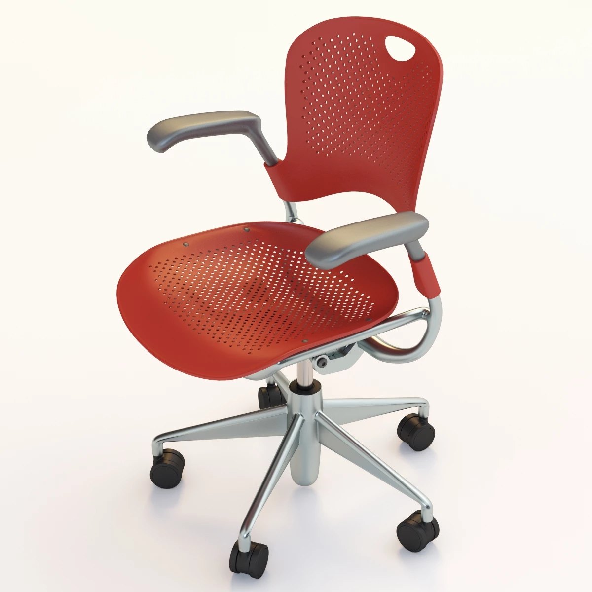 Detail Herman Miller Caper Multitask Chair 3D Model_06