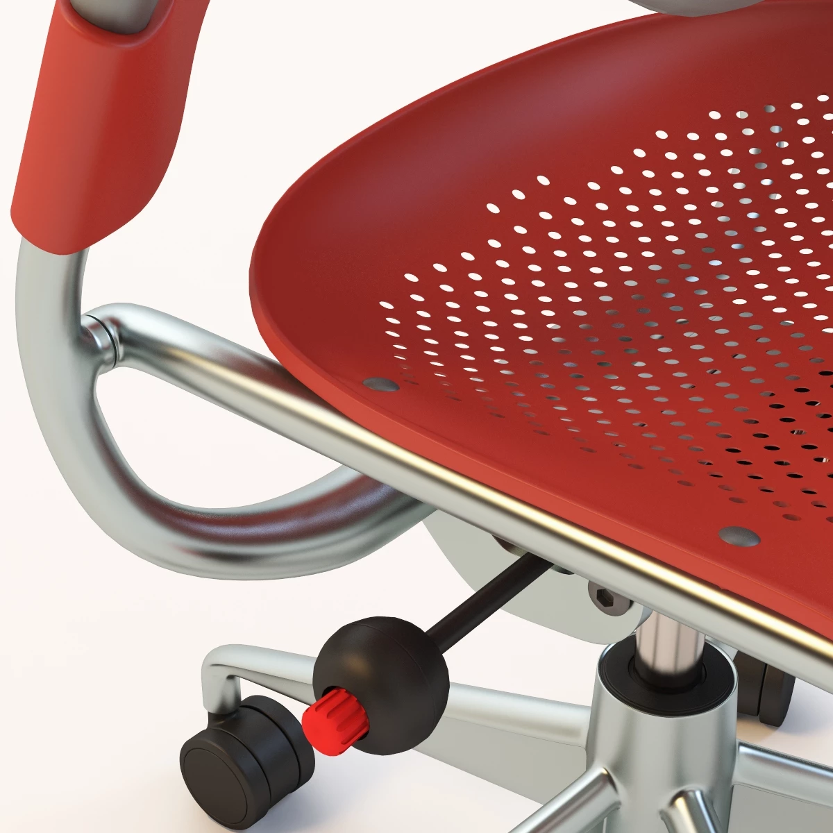 Detail Herman Miller Caper Multitask Chair 3D Model_05