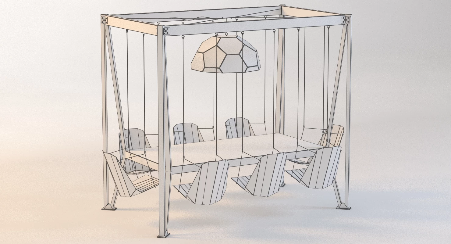 Duffylondon Swing Table 3D Model_011