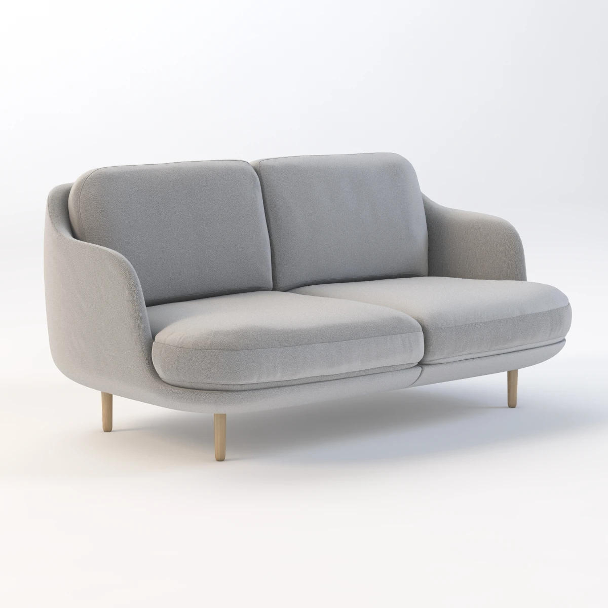 Fritz Hansen Lune Sofa By Jaime Hayon 3D Model_01
