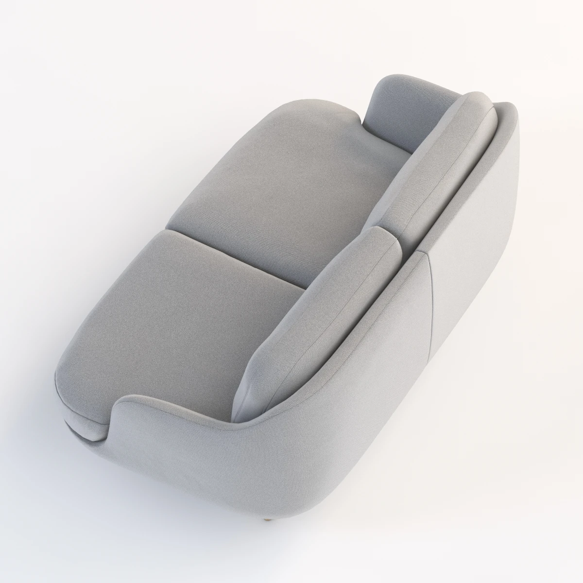 Fritz Hansen Lune Sofa By Jaime Hayon 3D Model_05