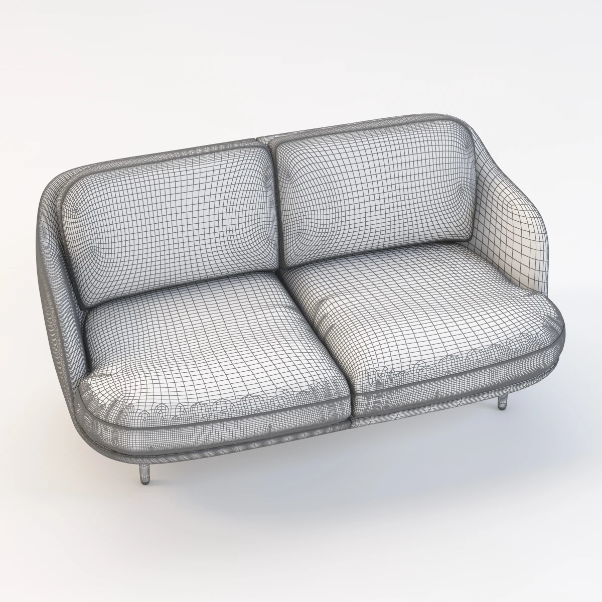 Fritz Hansen Lune Sofa By Jaime Hayon 3D Model_010