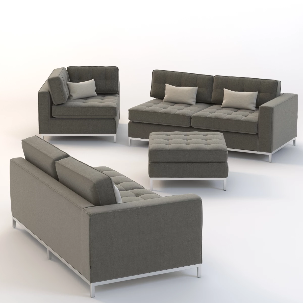 Gus Modern Jane Corner Sofa 3D Model_09