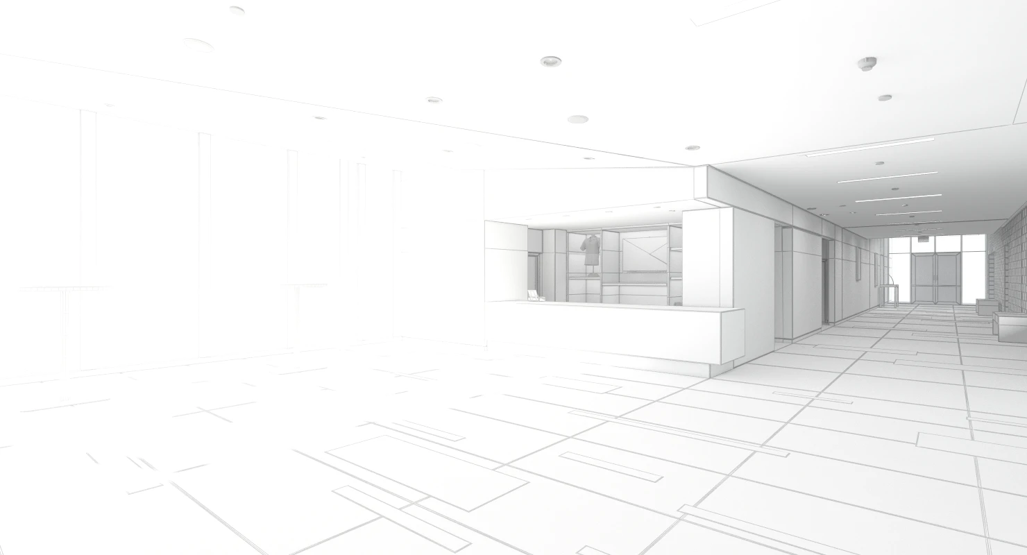 Hattiloo Theatre Lobby And Hallway Interior 3D Model_011