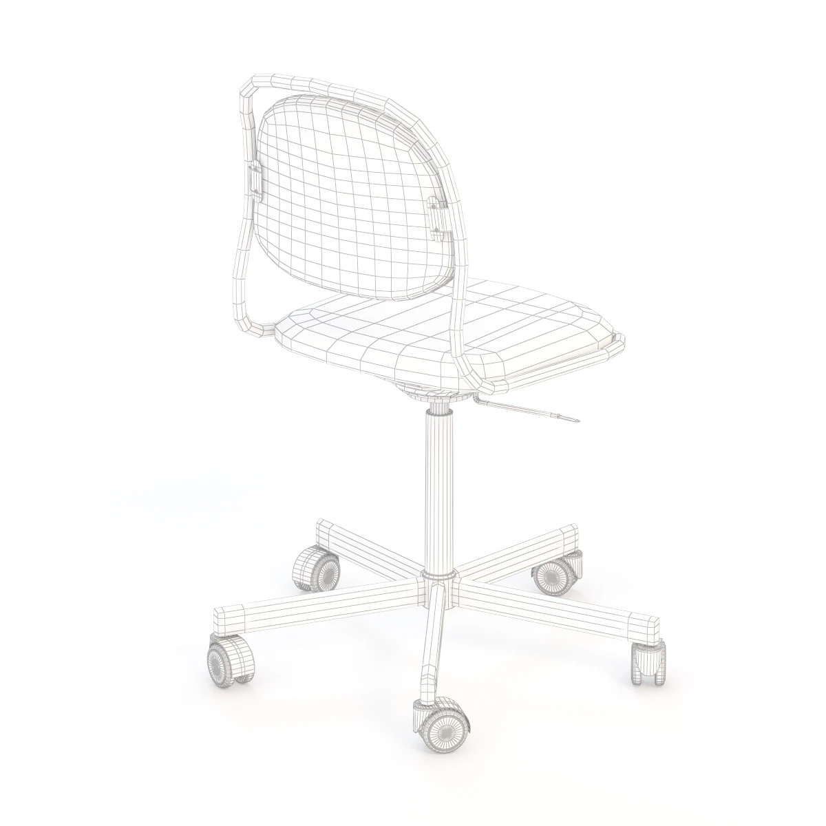 Ikea Rfjall Swivel Chair 3D Model_012