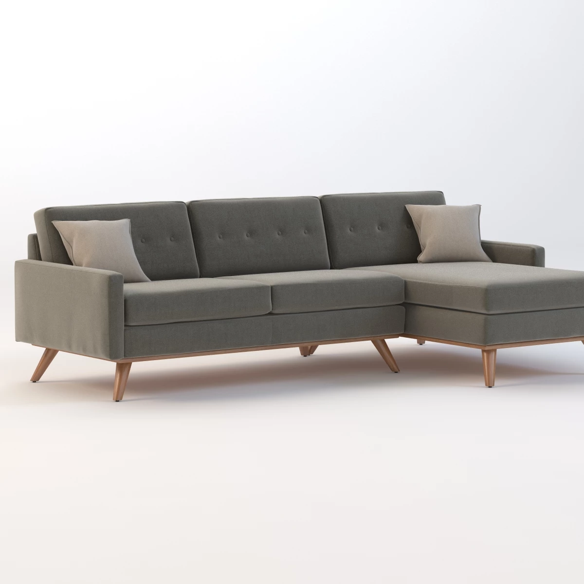 Joybird Hopson Apartment Bi-Sectional Chaise 3D Model_01