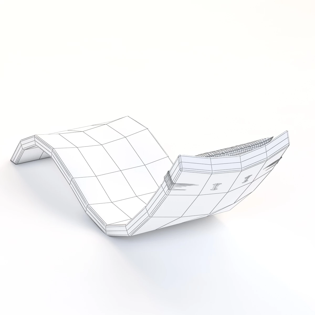 Ledge Lounger Pool Chaise 3D Model_012