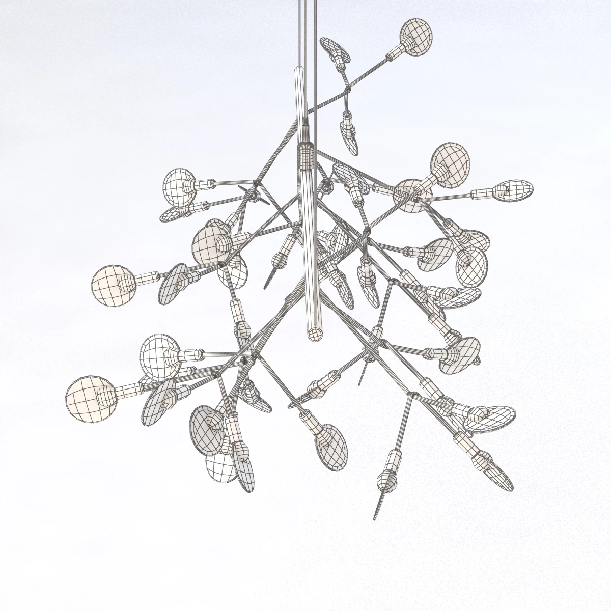 Moooi Heracleum Endless Suspension Lamp 3D Model_010