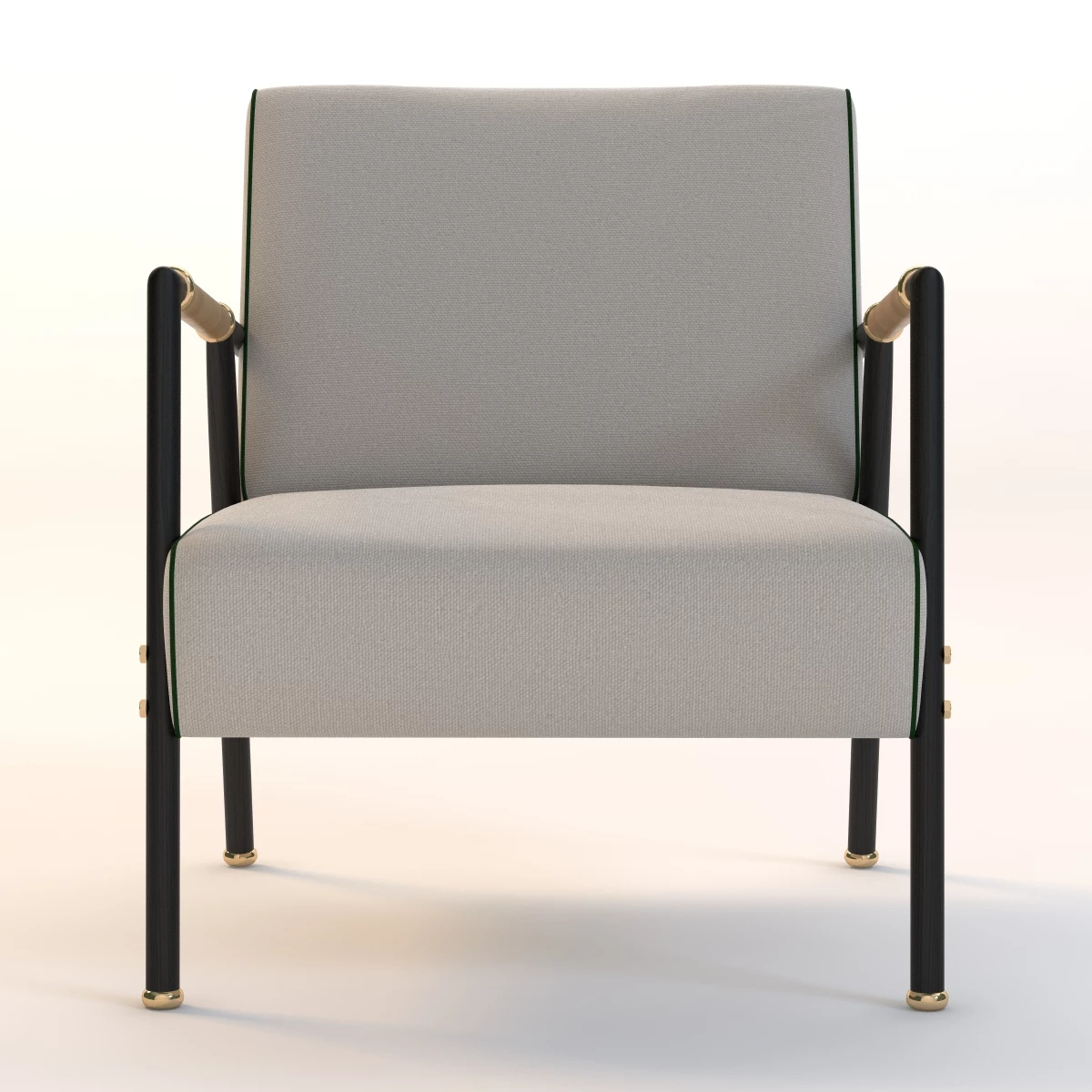 Pinto Lodge Armchair 3D Model_08