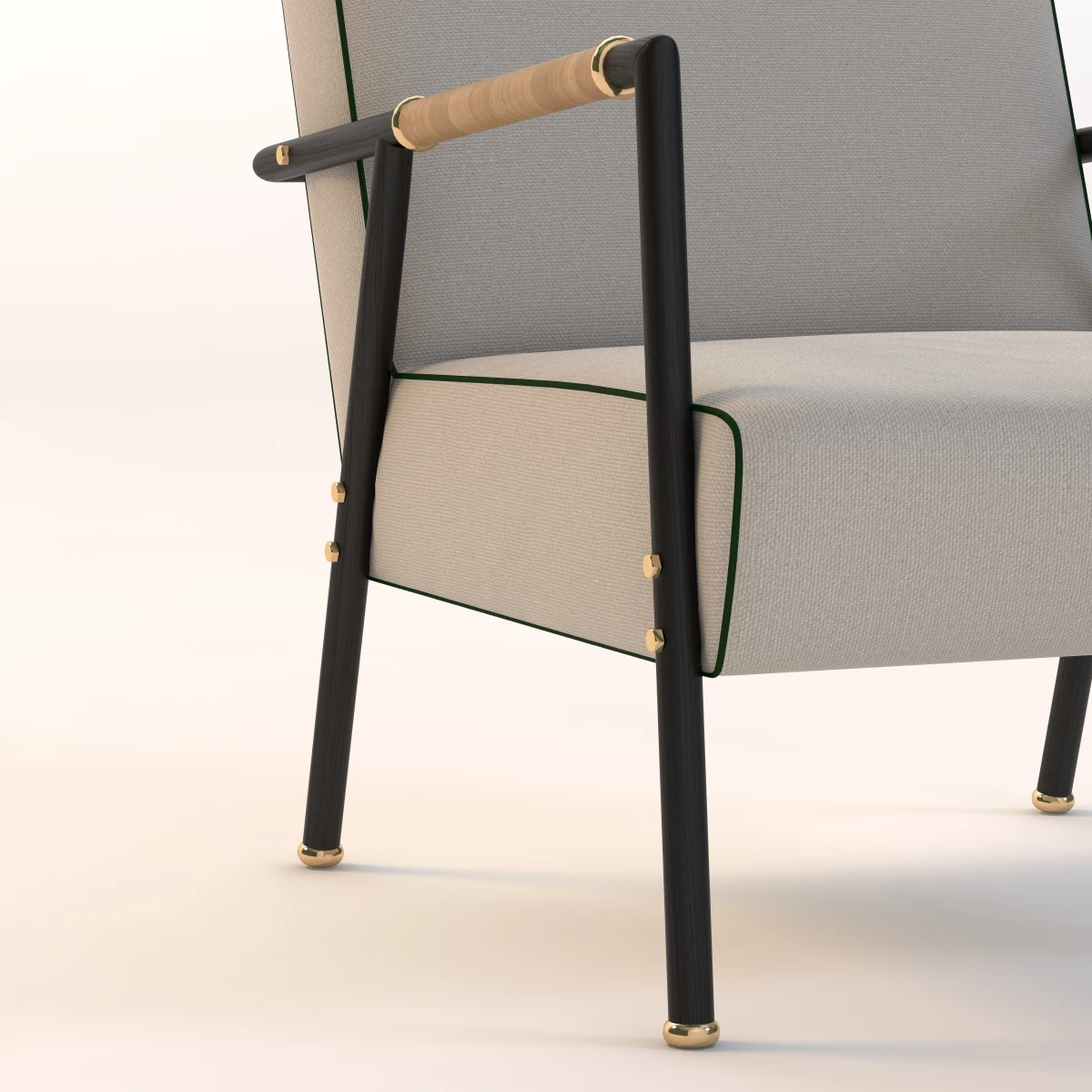 Pinto Lodge Armchair 3D Model_06