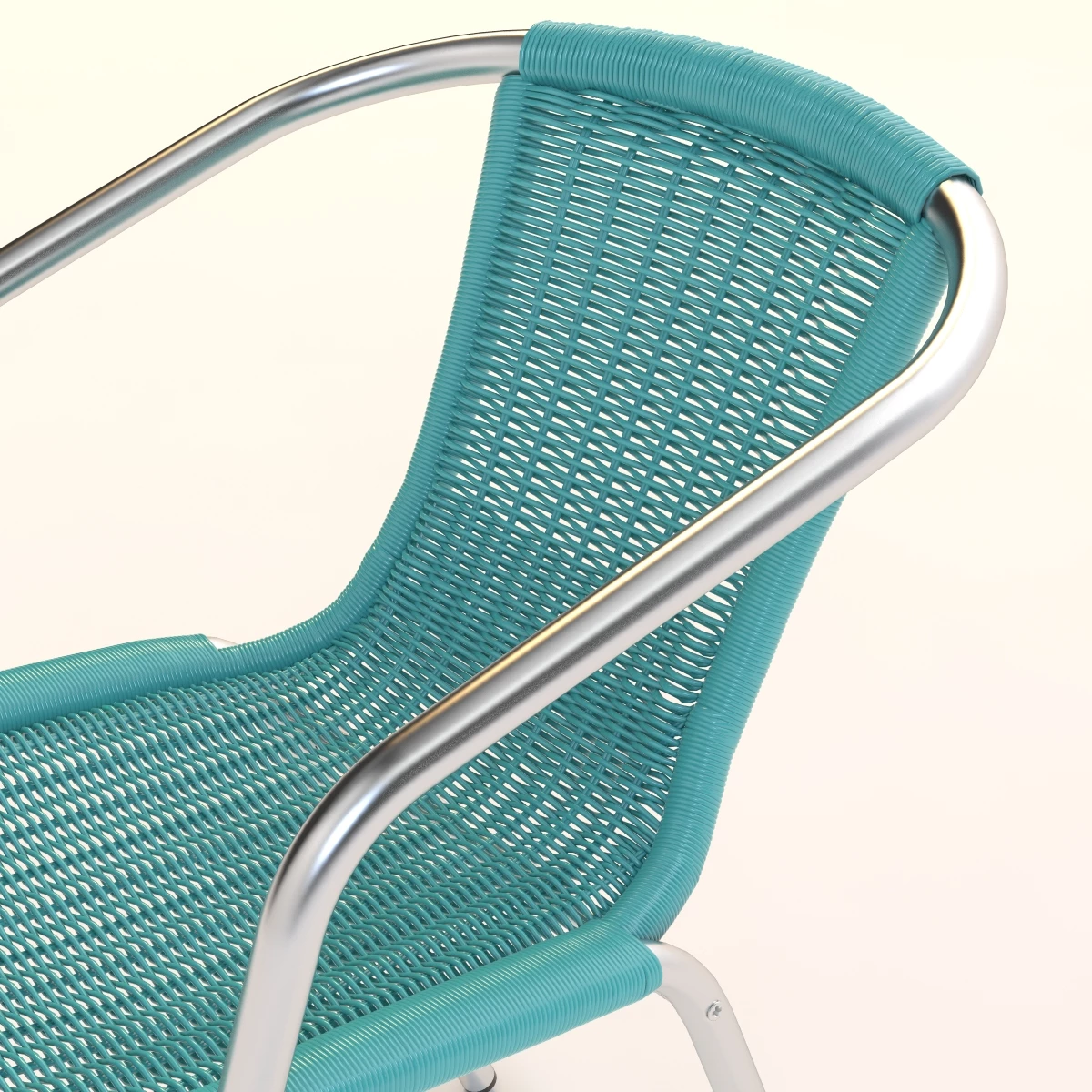 Rex Turquoise Chair 3D Model_05