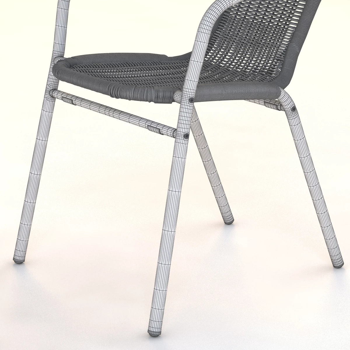 Rex Turquoise Chair 3D Model_011