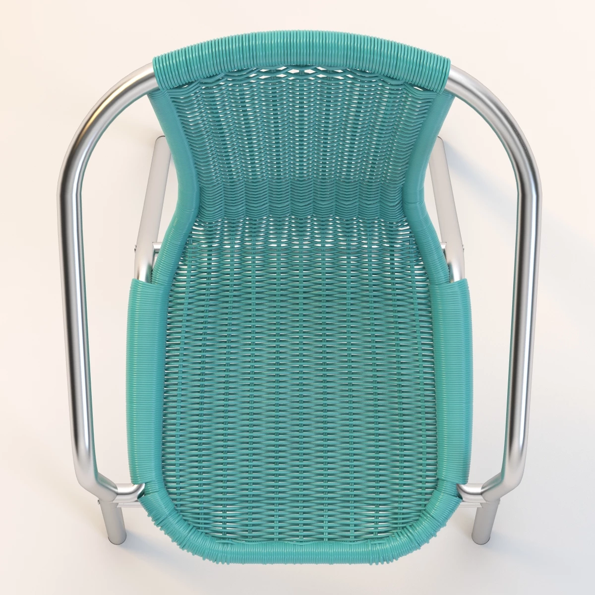 Rex Turquoise Chair 3D Model_07