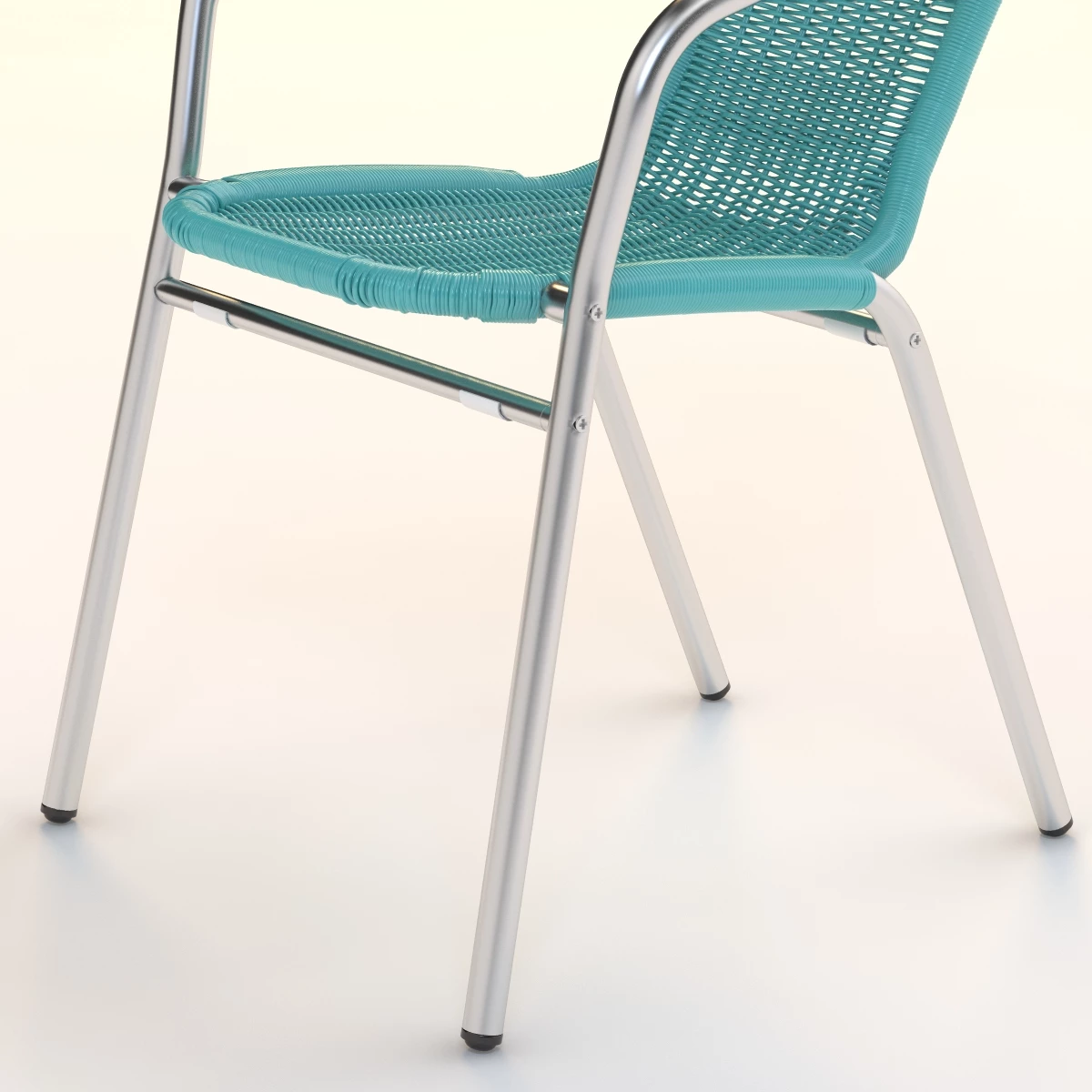 Rex Turquoise Chair 3D Model_06