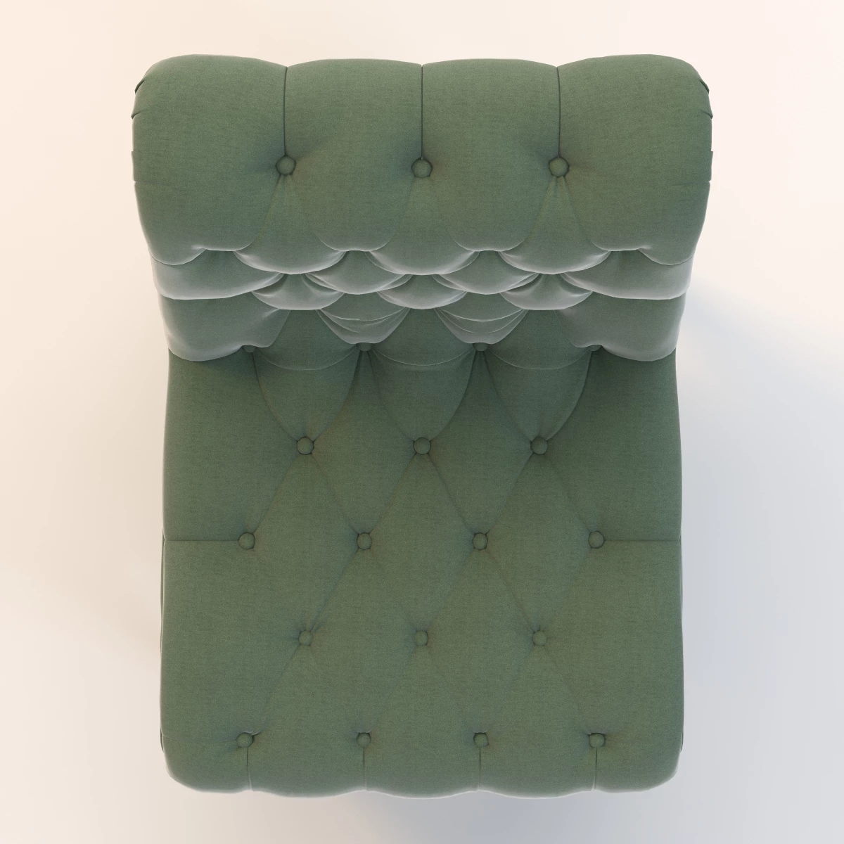 Slub Velvet Orianna Slipper Chair 3D Model_07